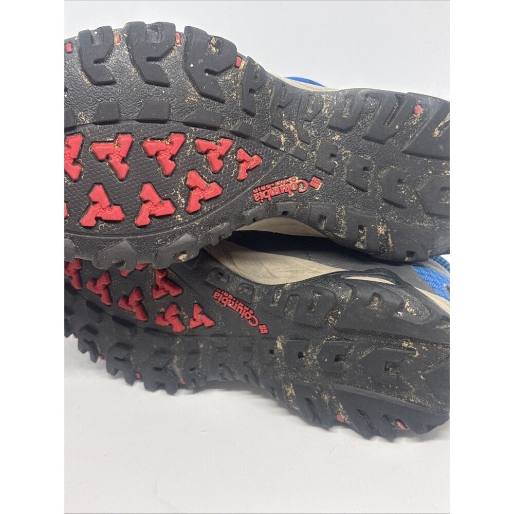 Columbia Men's Hiking Shoe Size 7.5 Omnitech YM5381-487 Blue - Picture 7 of 7